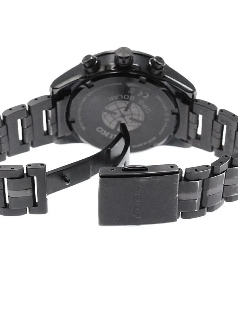 SEIKO Astron SBXC037/5X53-0AB0 GPS black Dial Solar Powered Radio Men's_966749